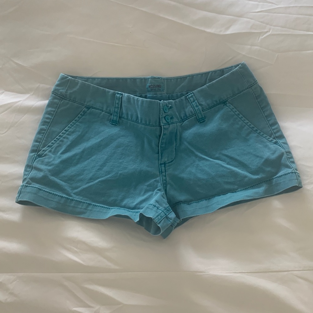 Mossimo teal shorts - Sz: 5